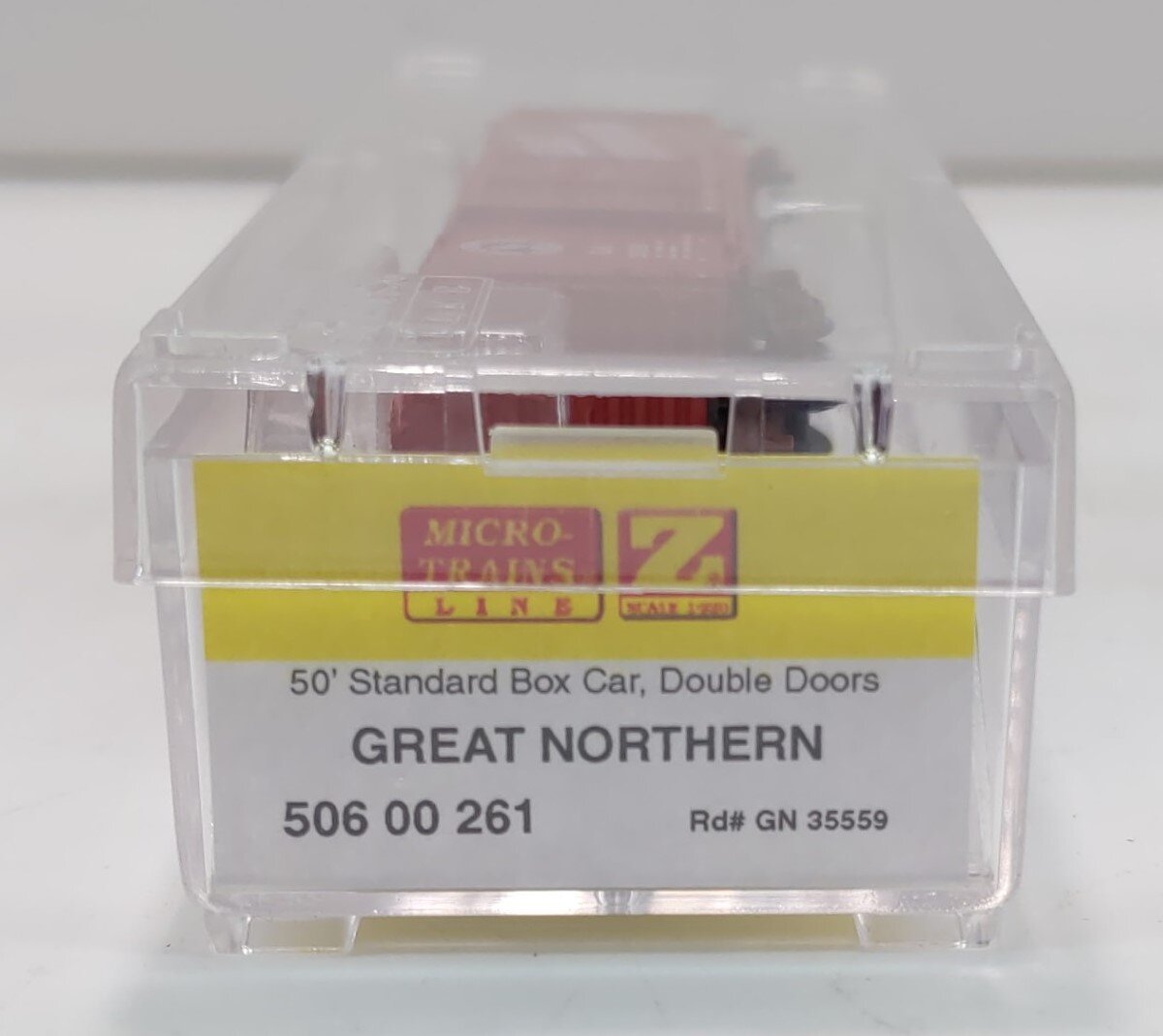 Micro-Trains 50600261 Z Great Northern 50' Standard Double Door Box Car #35559