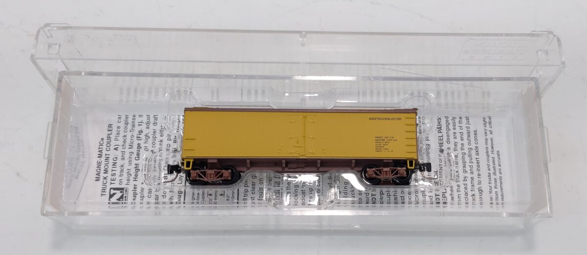 Micro-Trains 80300001 Nn3 Dimensional Data 40' Wood Sheathed Reefer