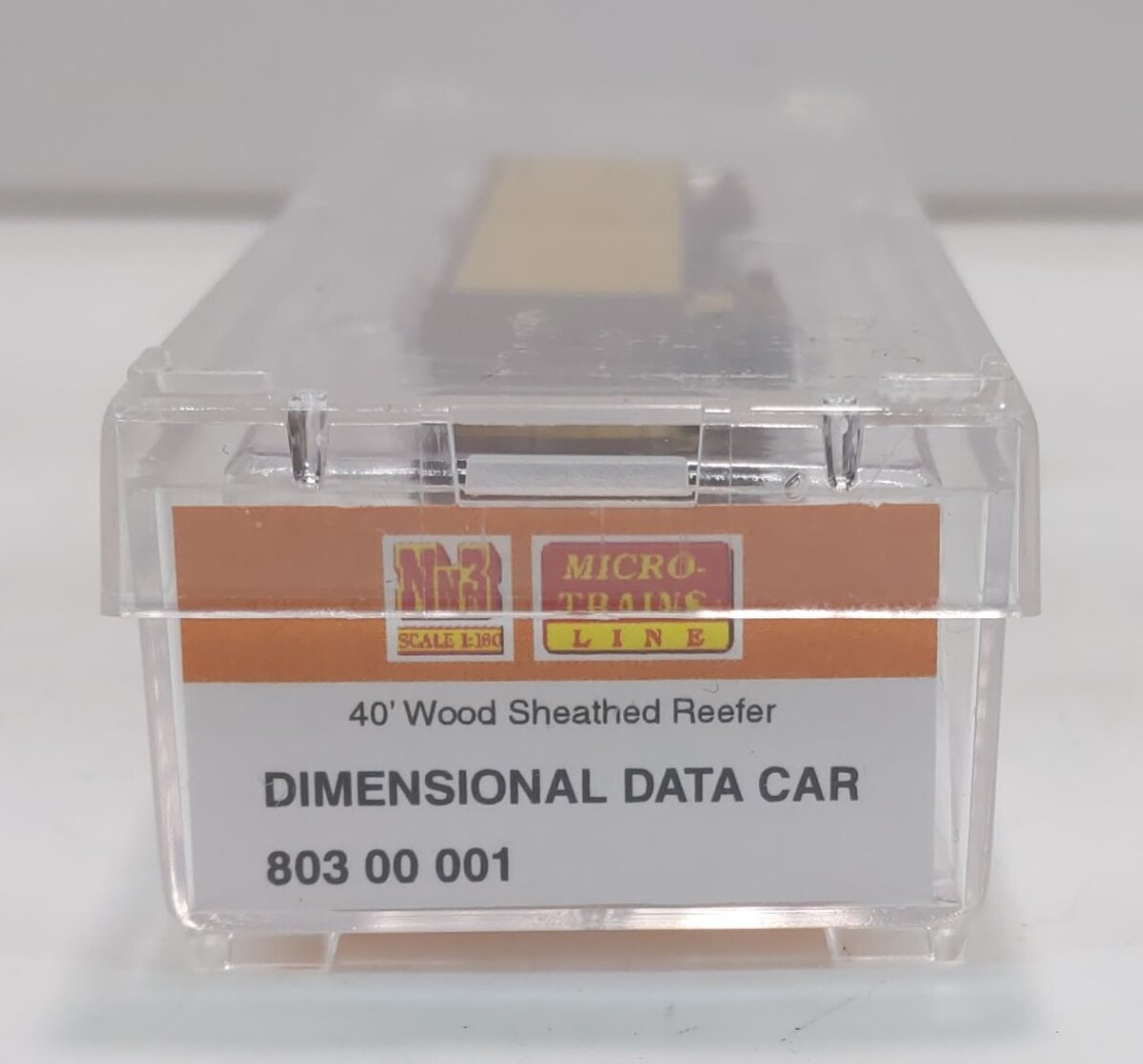 Micro-Trains 80300001 Nn3 Dimensional Data 40' Wood Sheathed Reefer