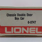 Lionel 6-9747 O Gauge Chessie System Boxcar