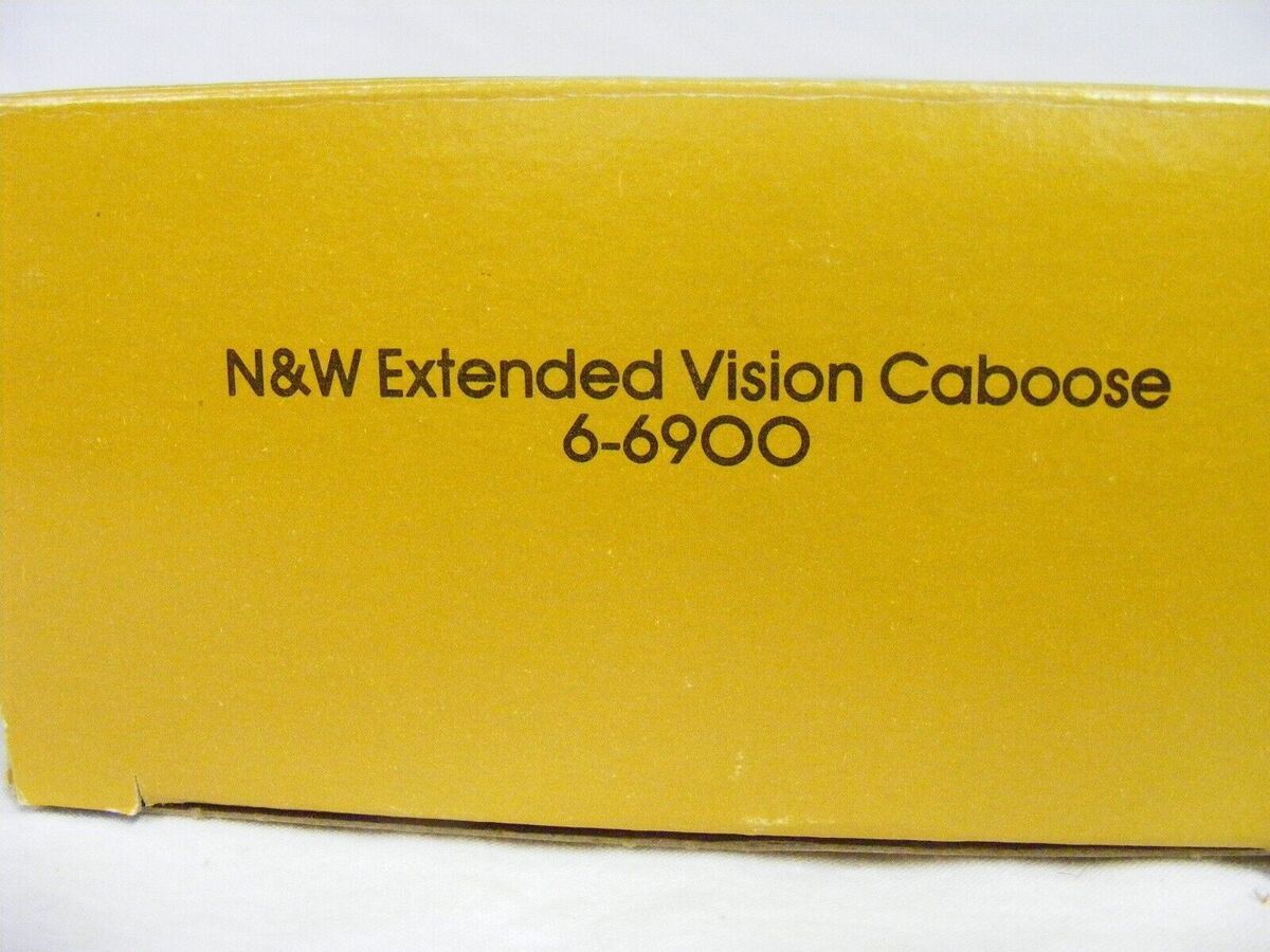 Lionel 6-6900 O Gauge Norfolk & Western Extended Vision Caboose