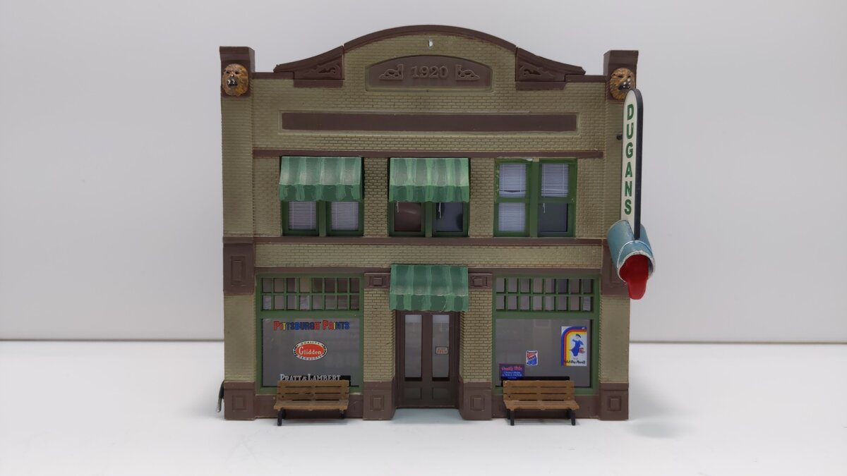 Woodland Scenics BR5053 HO Built-&-Ready Dugan's Paint Store Building