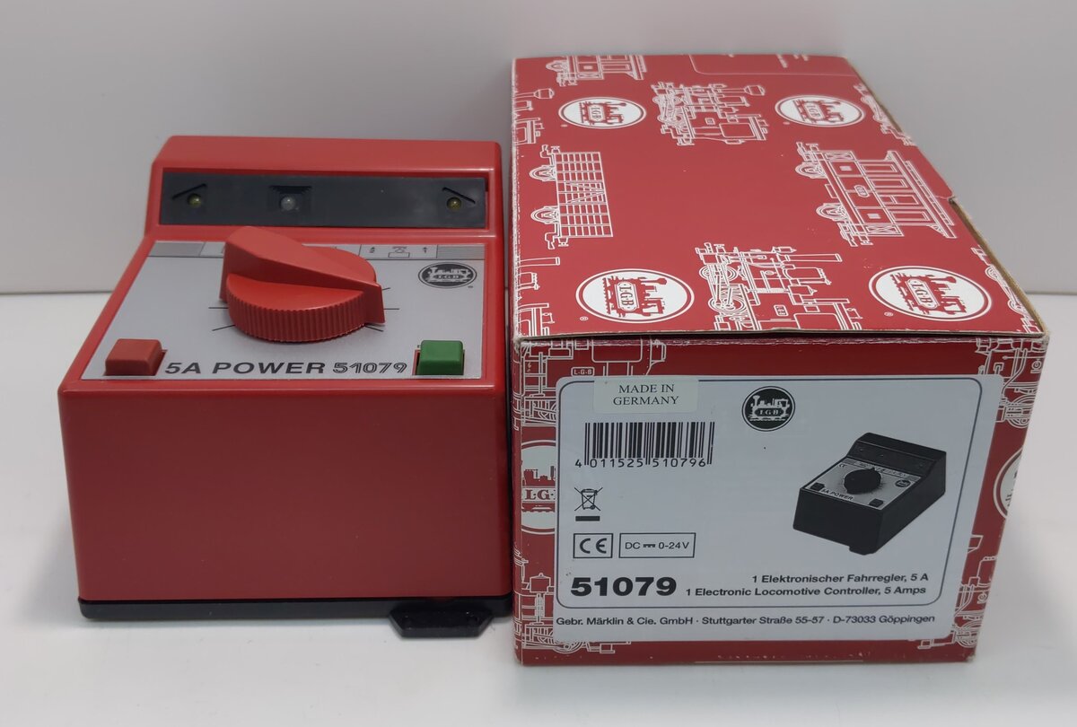 LGB 51079 G 5 Amp Electronic Locomotive Controller – Trainz