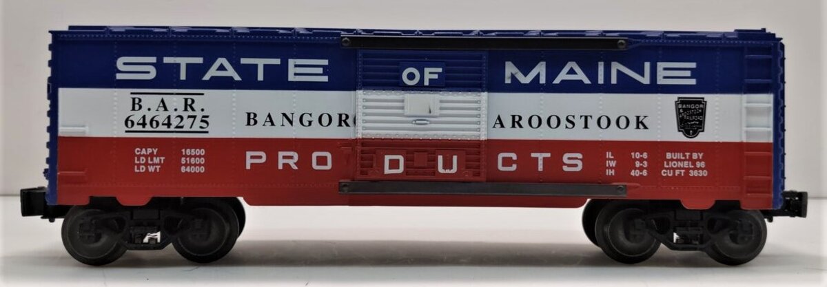 Lionel 6-19273 O Gauge State of Maine Boxcar #6464275