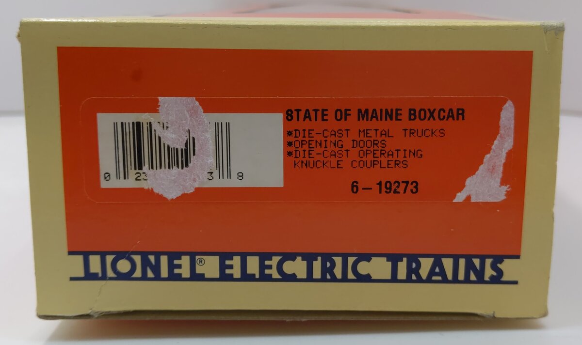 Lionel 6-19273 O Gauge State of Maine Boxcar #6464275