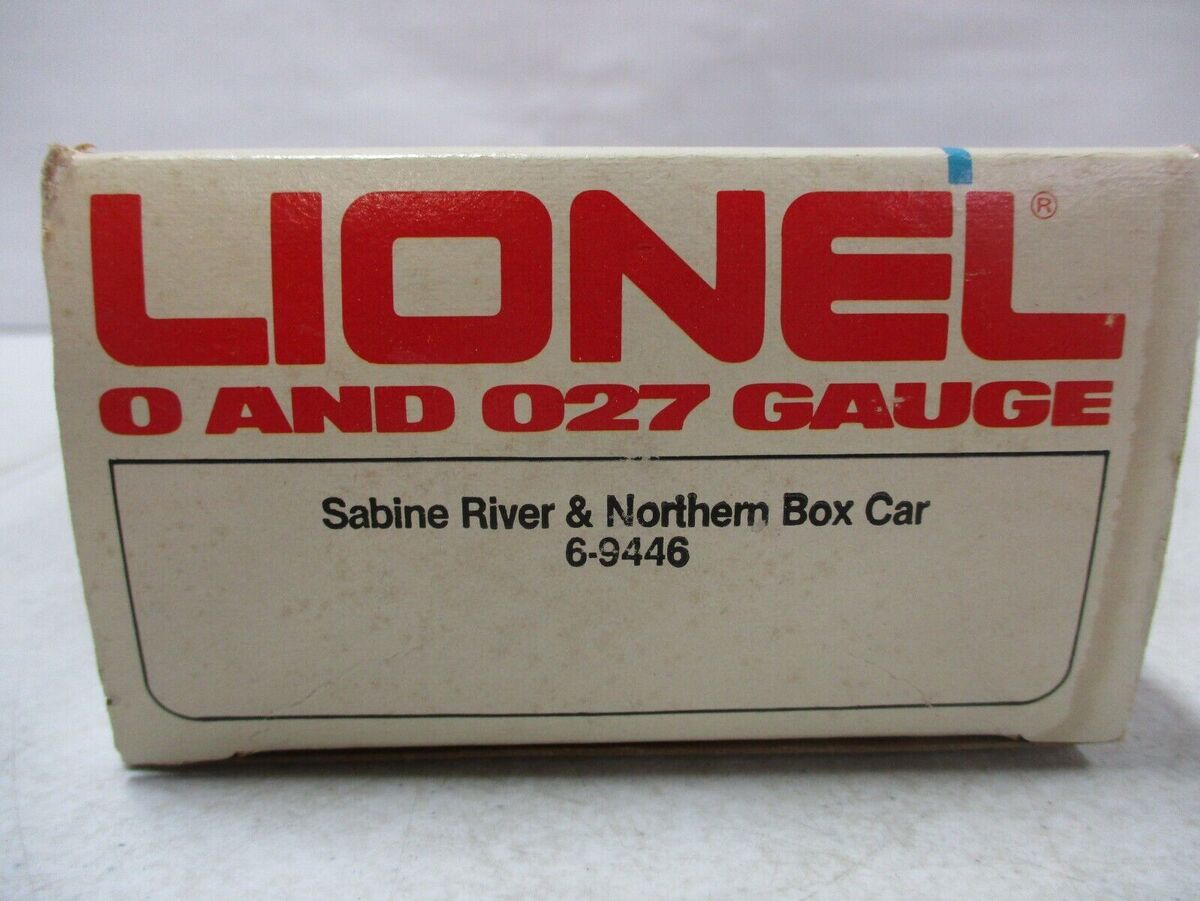 Lionel 6-9446 O Gauge Sabine River & Northern Boxcar