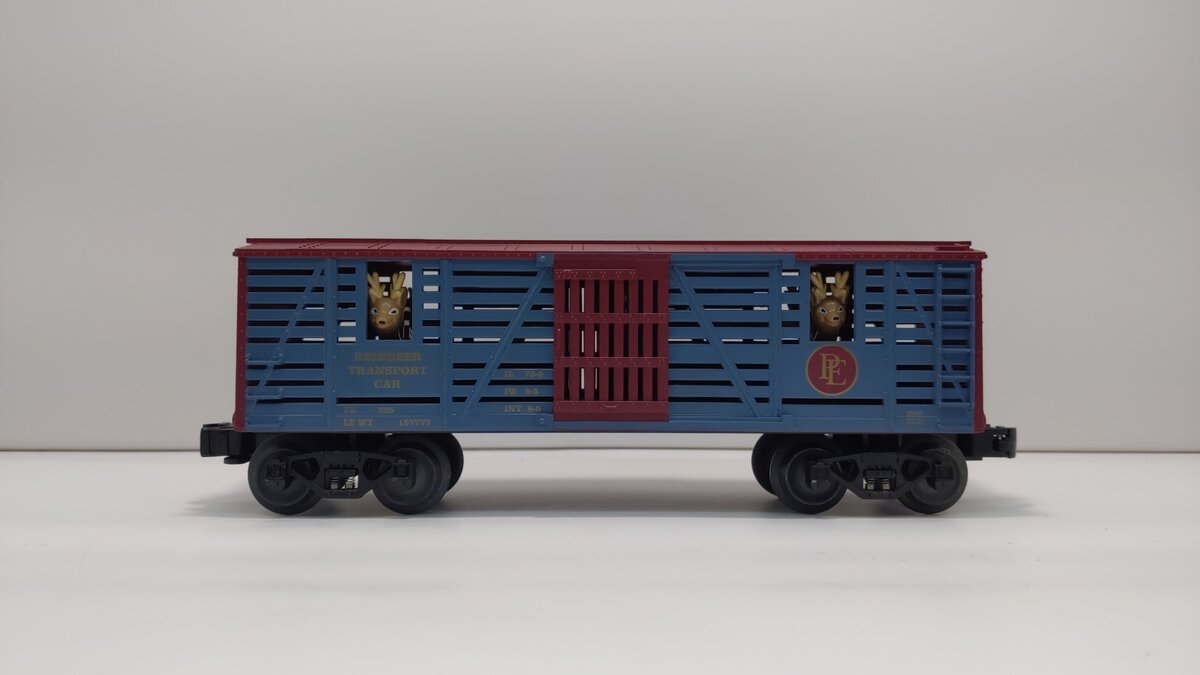 Lionel 1928410 O The Polar Express Reindeer Car – Trainz