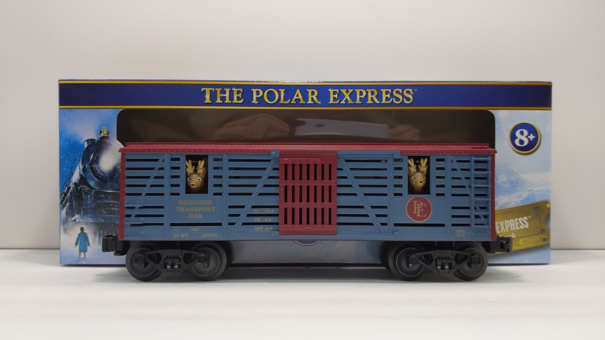 Lionel 1928410 O The Polar Express Reindeer Car – Trainz