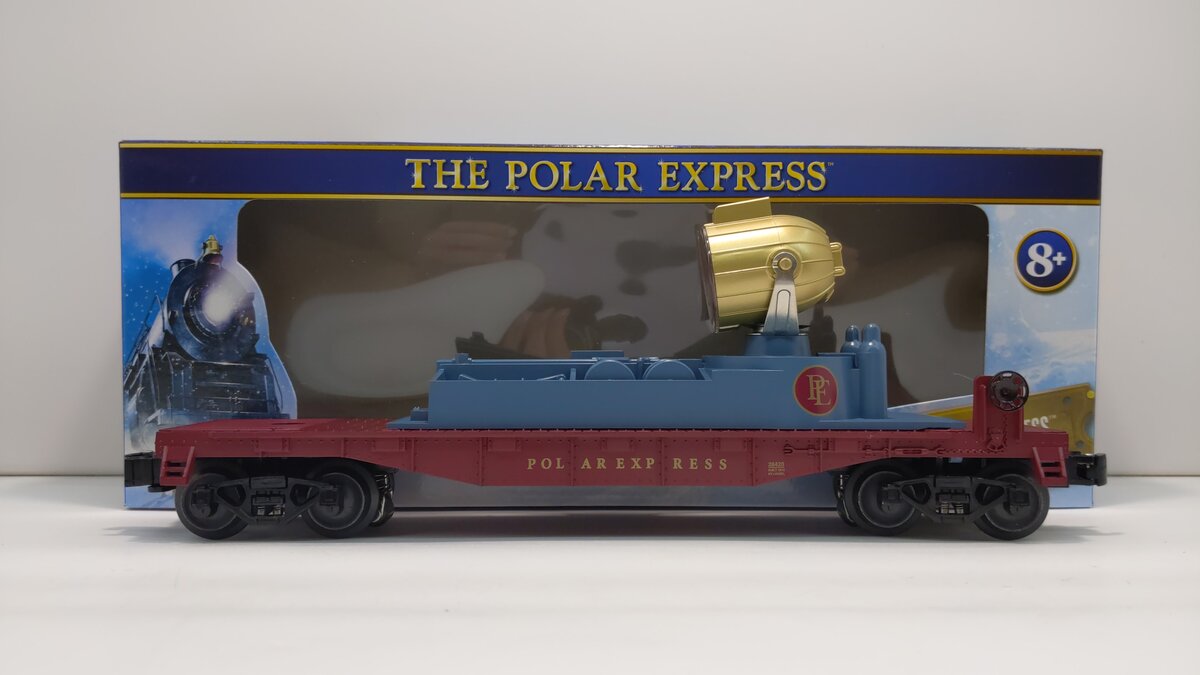 Lionel 1928420 O The Polar Express Searchlight Car