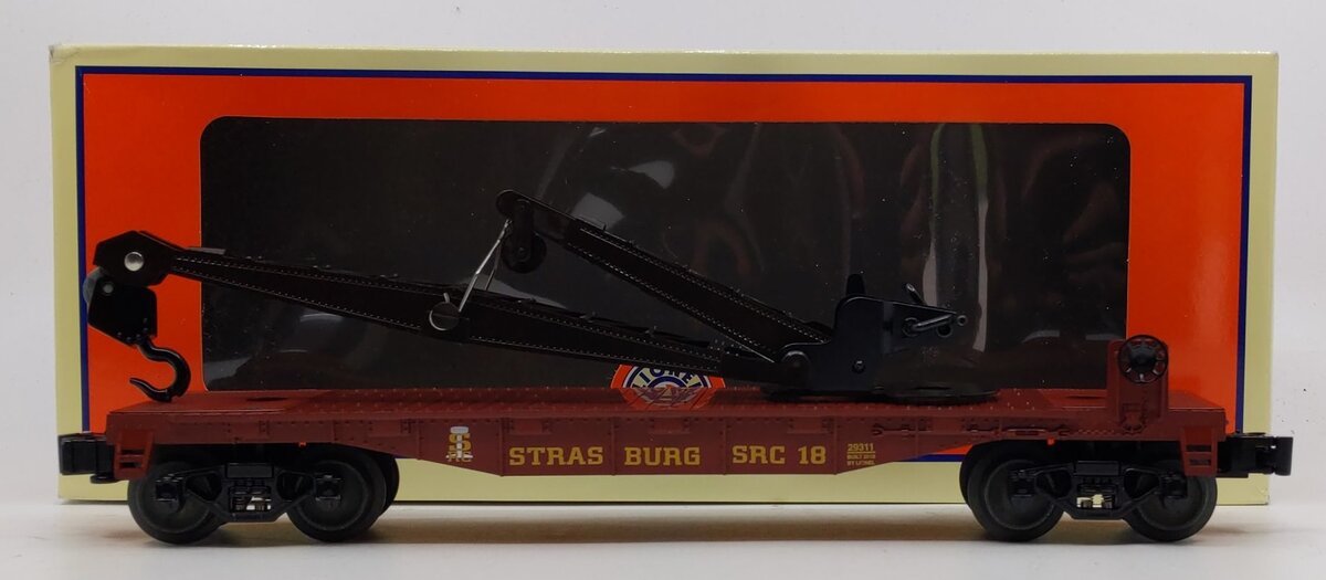 Lionel 6-29311 O Gauge Strasburg Derrick Car