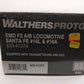Walthers 920-41274 HO Santa Fe EMD F3A/B Diesel Locomotive Set #16L/16A
