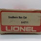 Lionel 6-9711 O Gauge Southern Boxcar
