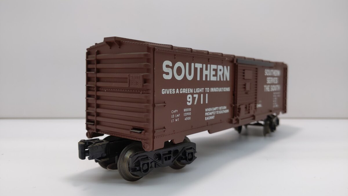 Lionel 6-9711 O Gauge Southern Boxcar