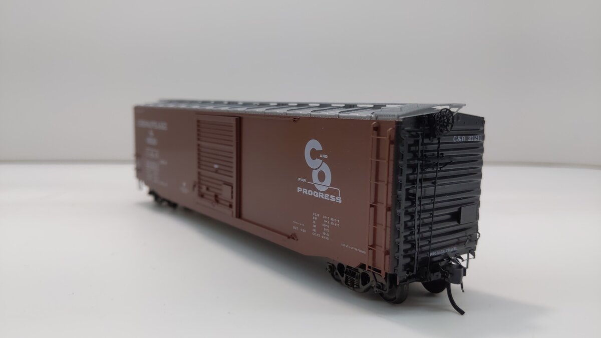 Kadee 6008 HO Chesapeake & Ohio 50' PS-1 Boxcar #21211