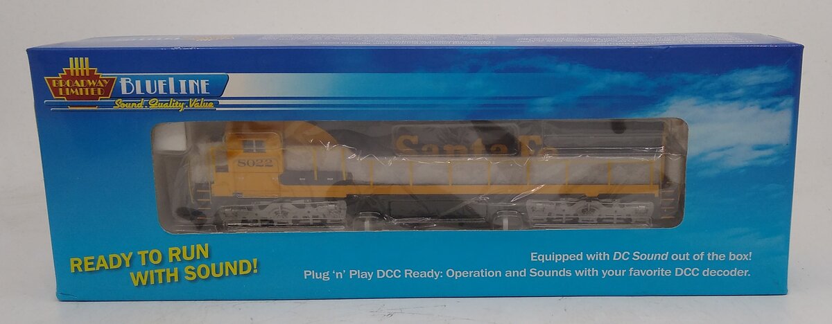 Broadway Limited 5040 HO Santa Fe GE C370-7 Diesel Loco #8022 DC Sound/DCC Ready