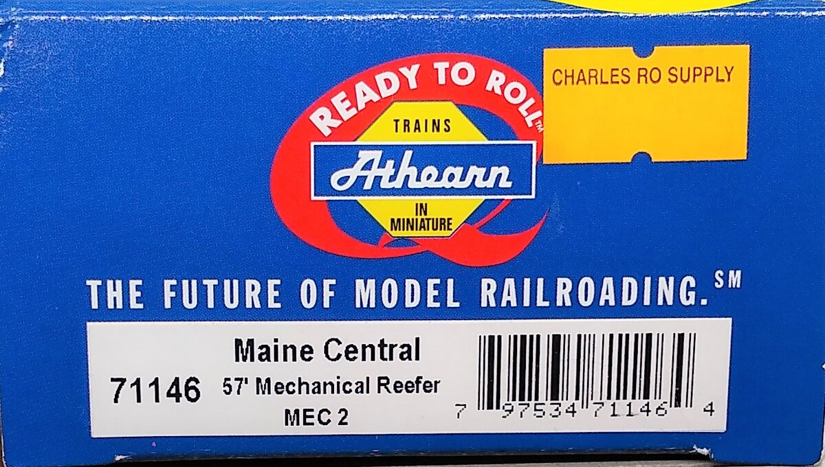 Athearn 71146 HO Scale Maine Central 57' Mechanical Reefer #2