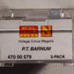 Micro-Trains 47000079 N Scale P.T. Barnum Vintage Wagons 2-Pack