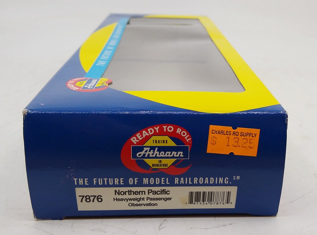 Athearn 7876 HO Northern Pacific Heavyweight Observation Car #1714