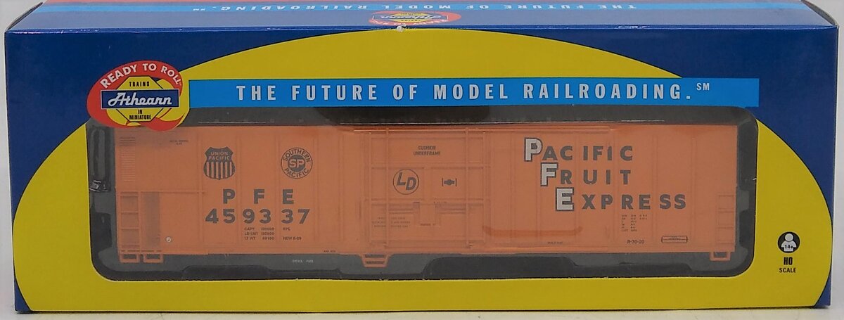 Athearn 71402 HO Scale Pacific Fruit Express 57' Mechanical Reefer #459337