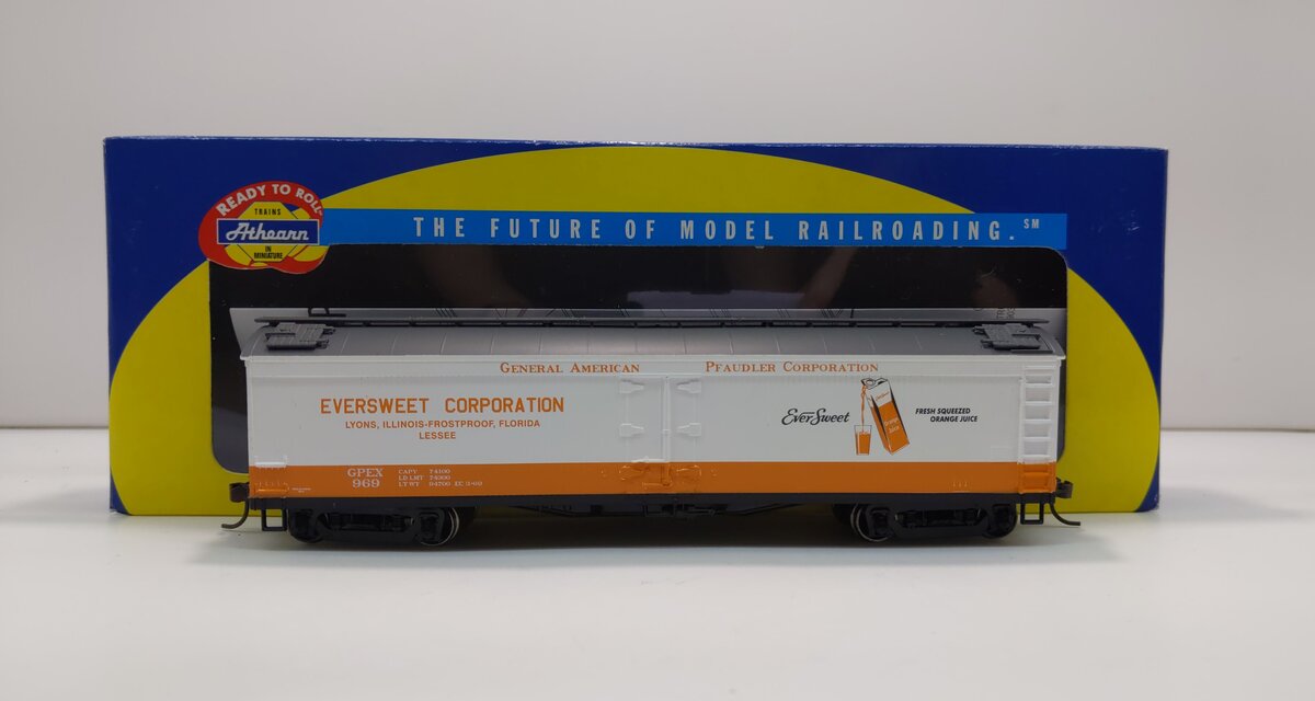 Athearn 92593 HO  Ever Sweet 50' Express Reefer #969