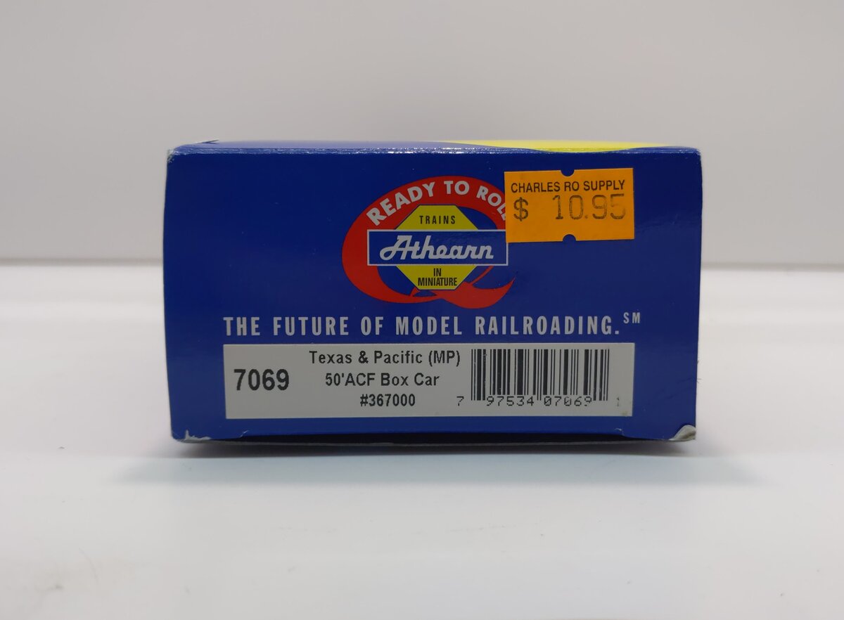 Athearn 7069 HO Texas & Pacific (MP) 50' Railbox #367000