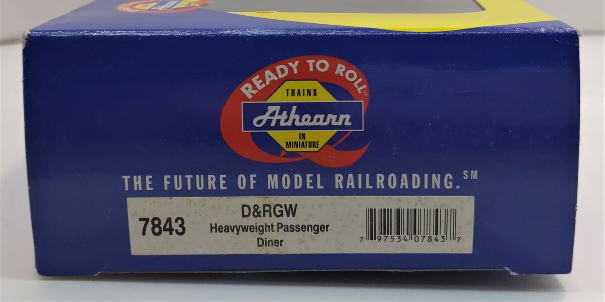 Athearn 7843 HO Denver & Rio Grande Western Twin Peak Heavyweight Diner #806