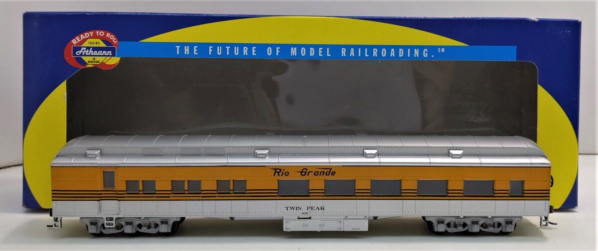 Athearn 7843 HO Denver & Rio Grande Western Twin Peak Heavyweight Diner #806