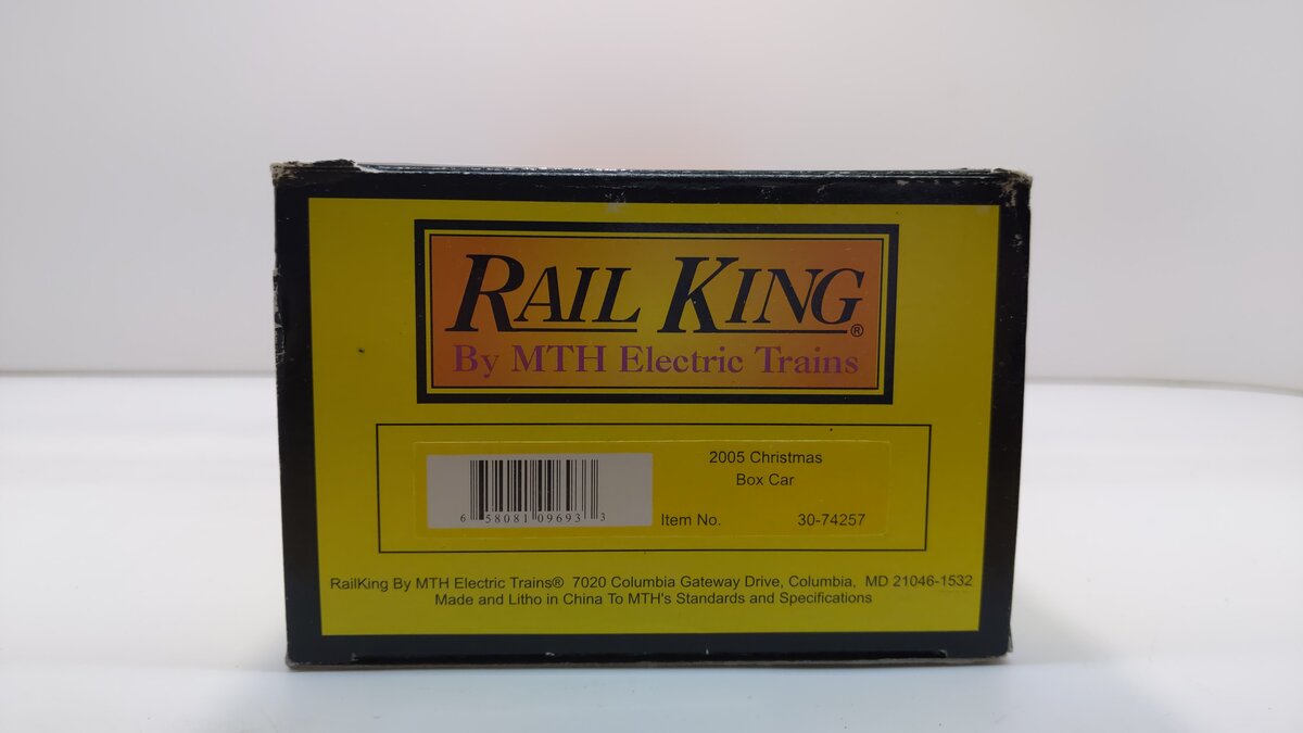 MTH 30-74257 O Gauge 2005 Christmas Car