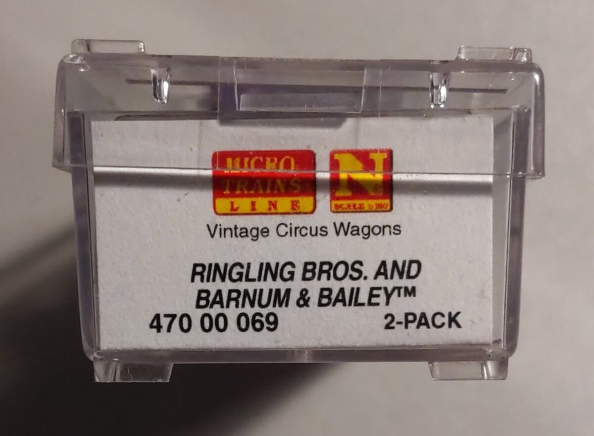 Micro-Trains 47000069 N Ringling Bros & Barnum & Bailey Vintage Circus Wagons