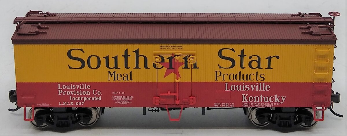 Atlas 6120-1 Southern Star 36' Wood Reefer #207