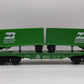 Lionel 6-9133 O Gauge Burlington Northern Flatcar #9133 with Trailers