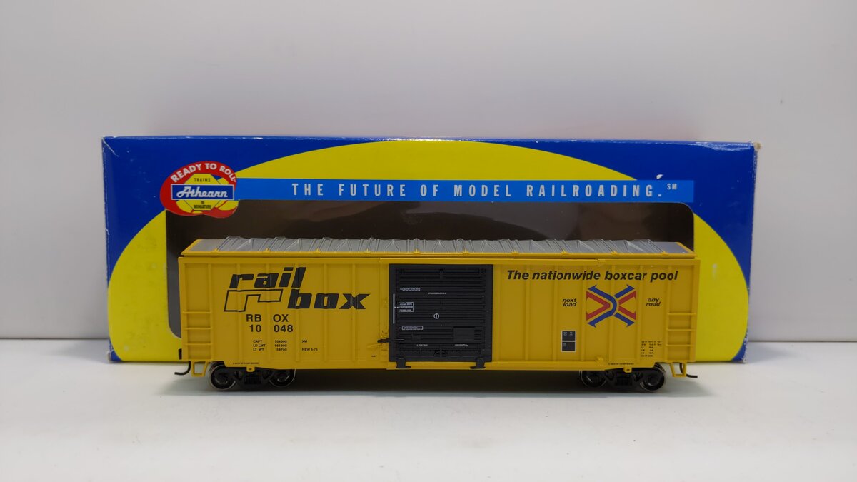 Athearn 92318 Railbox/Early 50'''' ACF Boxcar #10048