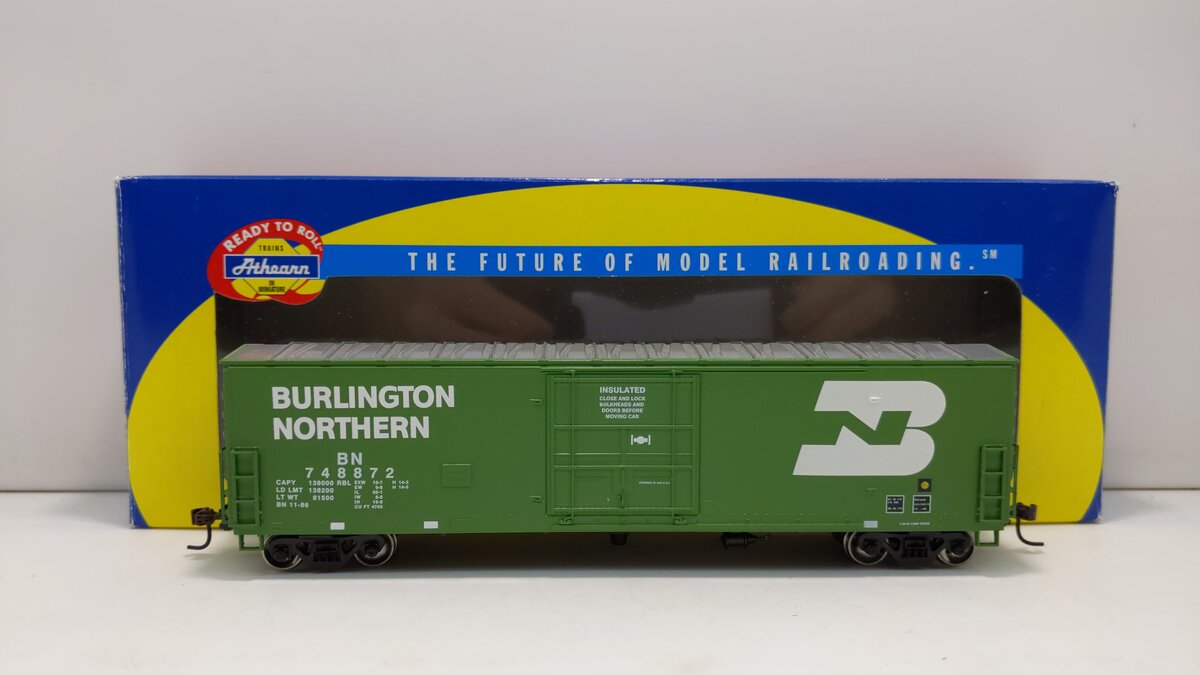Athearn 91239 HO Burlington Northern RTR 50' Superior Door Box #748872