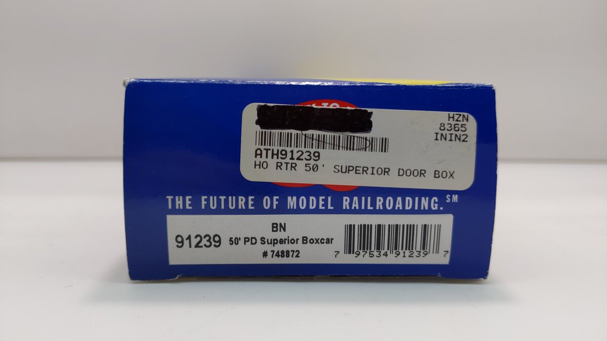 Athearn 91239 HO Burlington Northern RTR 50' Superior Door Box #748872