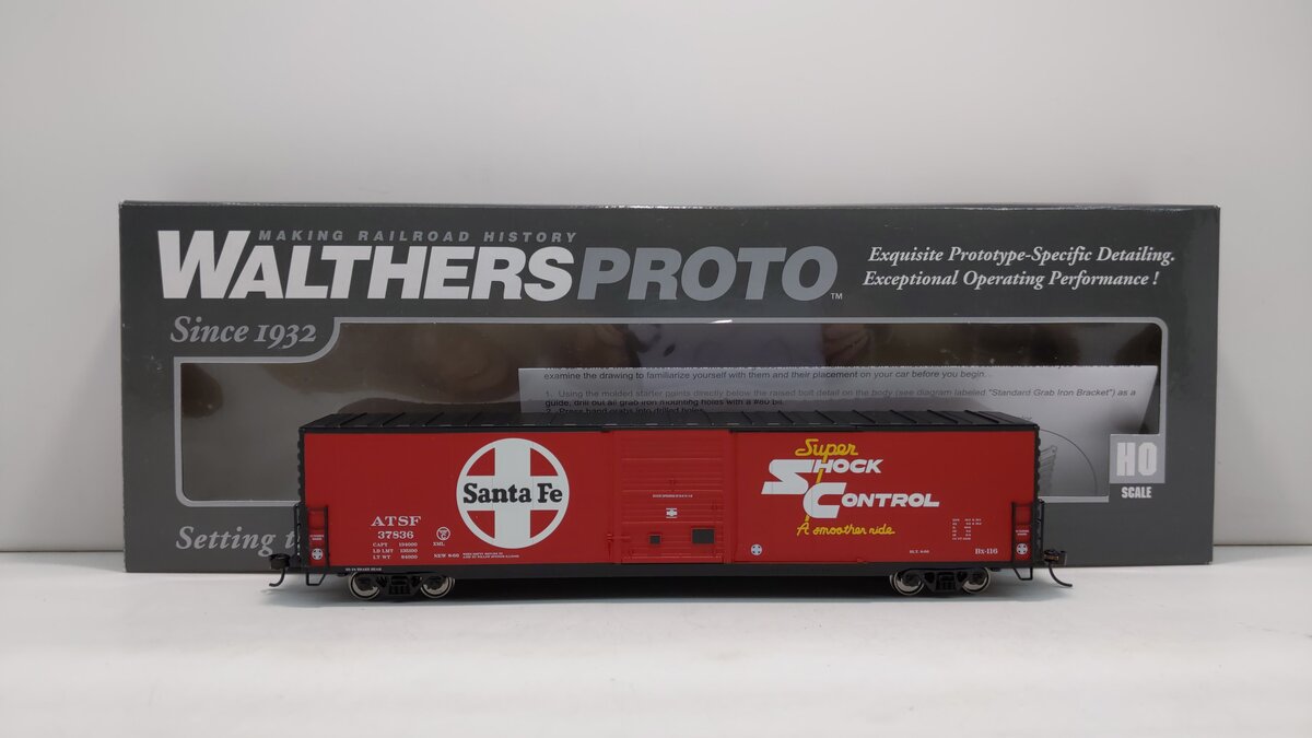 Walthers 920-101801 HO Atchinson,Topeka & Santa Fe 60' Single Door Boxcar