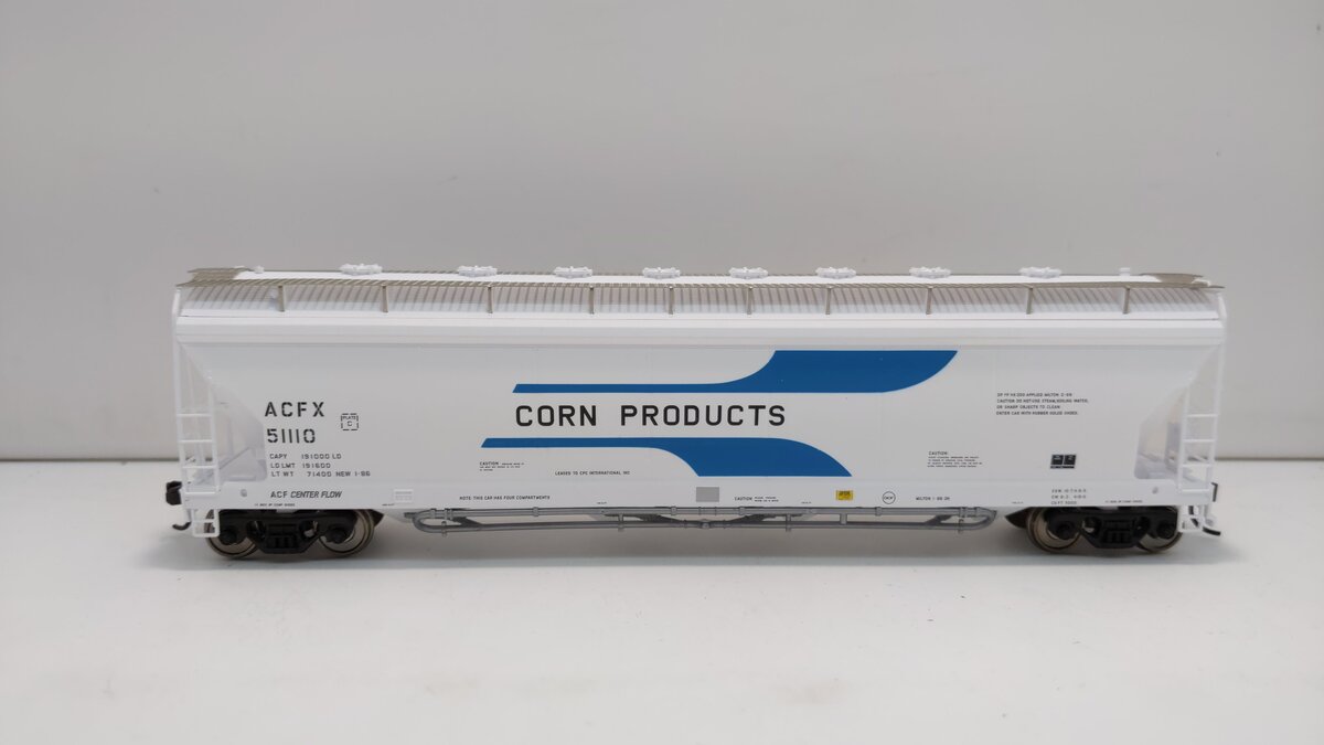 Atlas 1504-1 HO Scale Corn Products ACF Pressure Aide Center Flow Hopper #51110