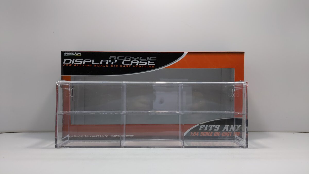 Greenlight Collectibles 55011 1:64 Scale Two-Tier Acrylic Display Case