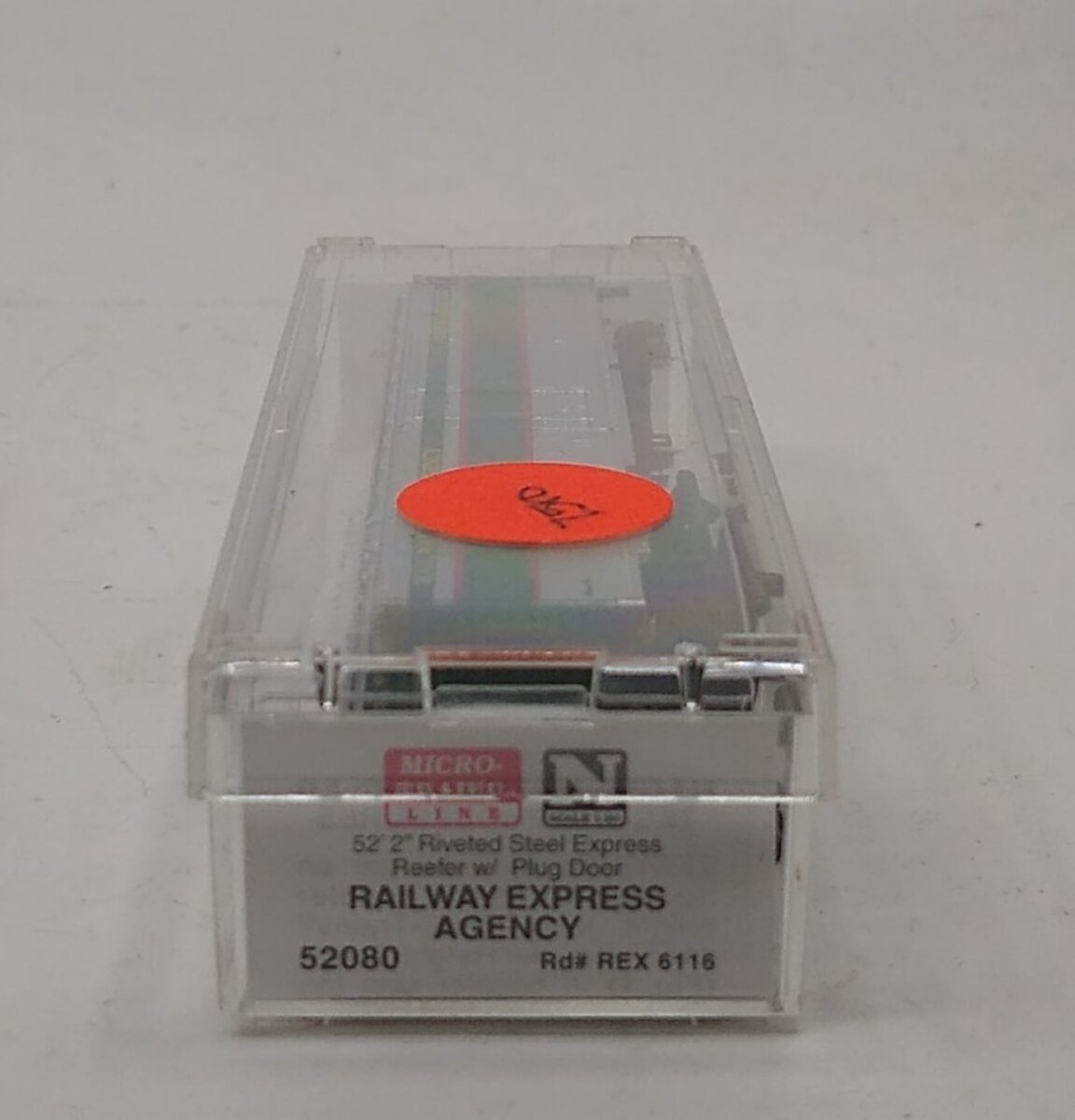 Micro-Trains 05200080 N REA Riveted Steel Plug Door Express Reefer #6116