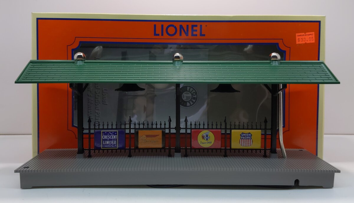 Lionel 6-84318 O Illuminated Station Platform