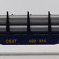 Lionel 6-26357 O Gauge CSX Flatcar w/Pipe Load #600514