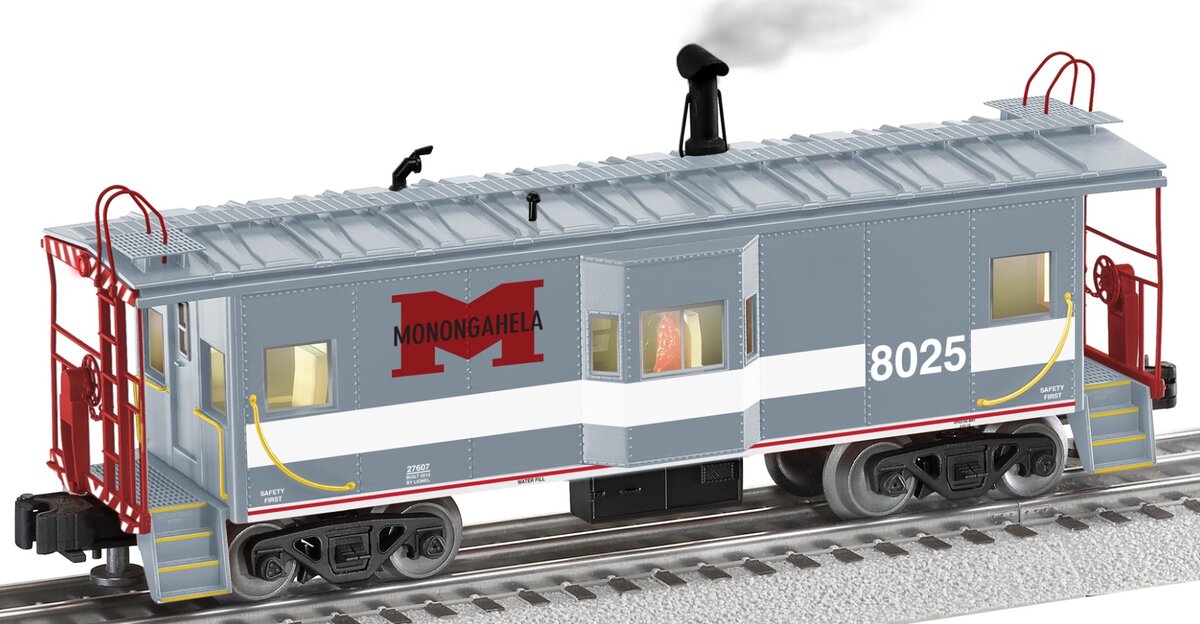 Lionel 6-27607 O Gauge NS Heritage Monongahela Bay Window Caboose #8025