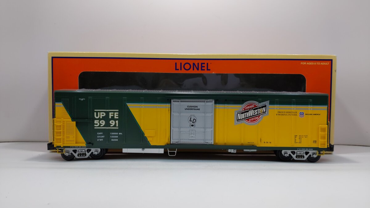 Lionel 6-27396 O Gauge Chicago & North Western Heritage Mechanical Reefer #5991