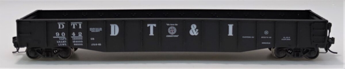 Walthers 41908 HO DT&I 52' Drop End Gondola #9042