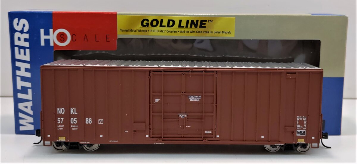 Walthers 932-7130 HO NOKL Gunderson 50' Hi-Cube Paper Boxcar #570586