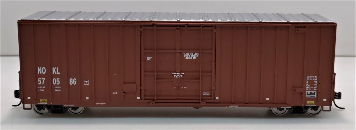 Walthers 932-7130 HO NOKL Gunderson 50' Hi-Cube Paper Boxcar #570586