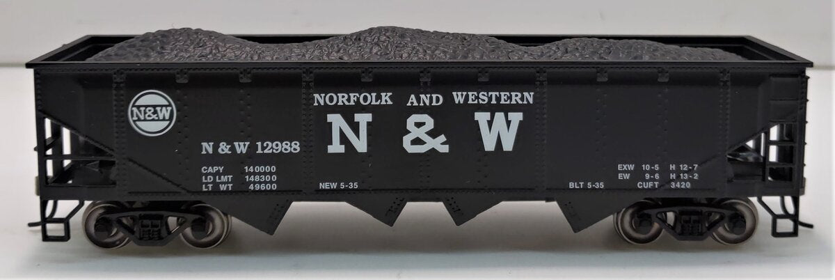 Bachmann 17642 HO Norfolk & Western 40' Quad Hopper #12988