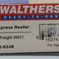 Walthers 932-6248 HO Scale Santa Fe 50' REA Express Reefer Freight Car #5011