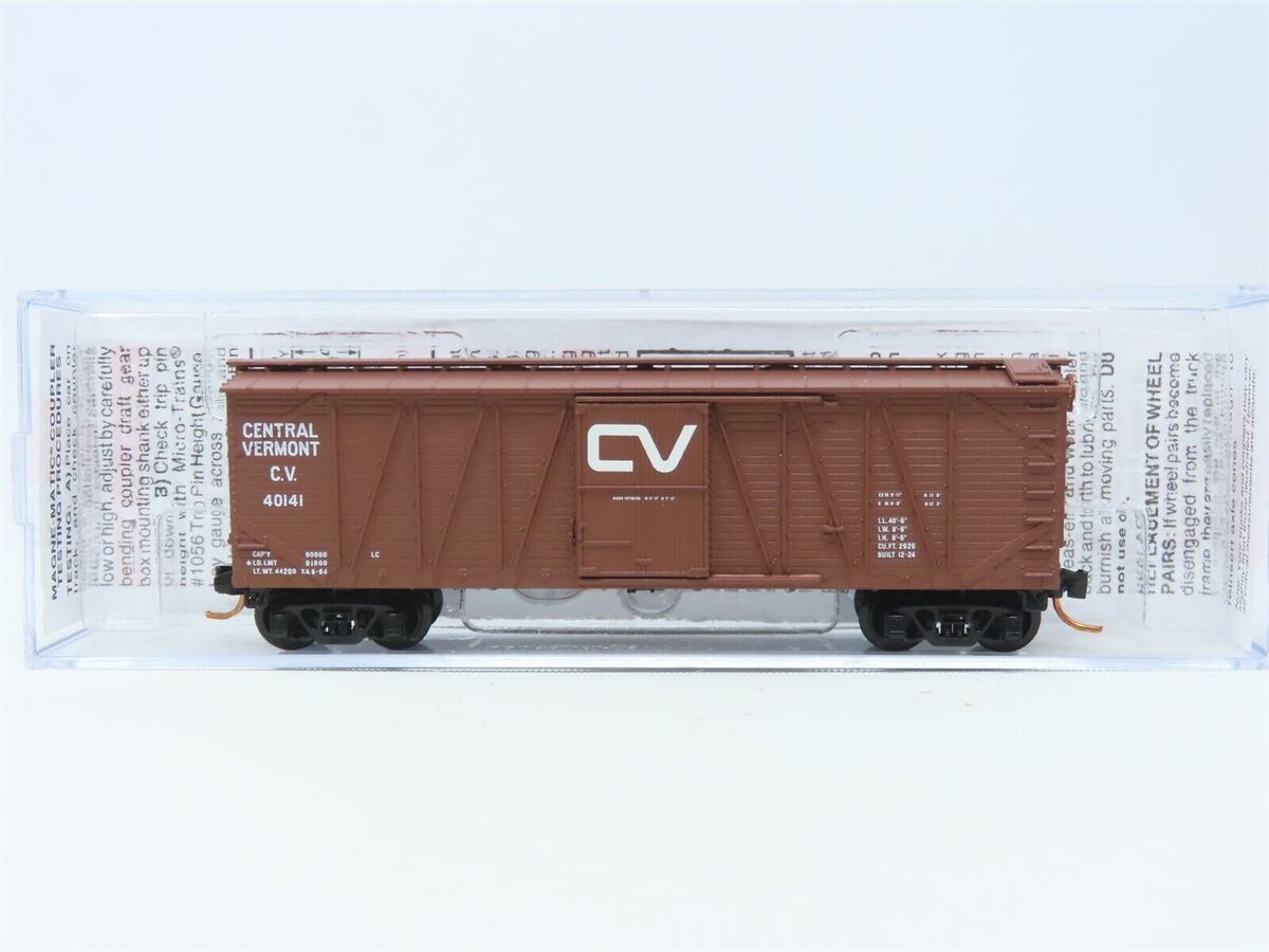 Micro-Trains 02800160 N Central Vermont 40' Outside Braced Boxcar #40014