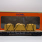 Lionel 6-27542 O Gauge New Haven 40‘ Flatcar with Covered Load #17808
