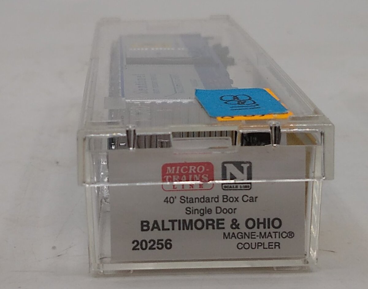 Micro-Trains 02000256 N Baltimore & Ohio Sentinel 40' Single Door Boxcar #466032